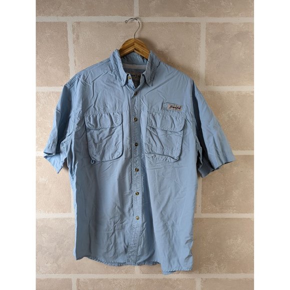 Bimini Bay Outfitters Ltd. Men's Button Down Shirt Short Sleeve Size Large - Picture 1 of 8